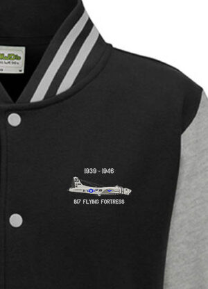 100th BG black heather Varsity Jacket