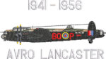 Avro Lancaster - 550 Squadron Coded BQ-P