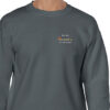 94th BG B17 charcoal grey sweatshirt