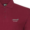 Burgundy F35 Polo Burgundy F35 Polo
