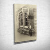 1960s Antique Effect Railway Station Canvas Print