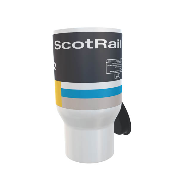 47712 Scotrail Loco Number and Data Panel Travel Mug 47712 Scotrail Loco Number and Data Panel Travel Mug