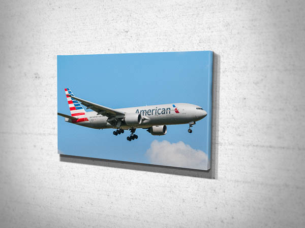 American Airlines Boeing 777 Airplane Canvas Print American Airlines Boeing 777 Airplane Canvas Print