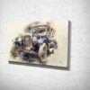 Austin 16 Classic Car Canvas Print Austin 16 Classic Car Canvas Print