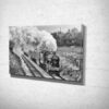 Black and White Witherslack Hall in the Snow Canvas Wall Art Print Black and White Witherslack Hall in the Snow Canvas Wall Art Print