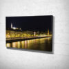 Budapest Night River Reflections Wall Art Print Canvas Print Budapest Night River Reflections Wall Art Print Canvas Print