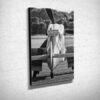 B&W BF109 Buchon Rear View Canvas Print B&W BF109 Buchon Rear View Canvas Print