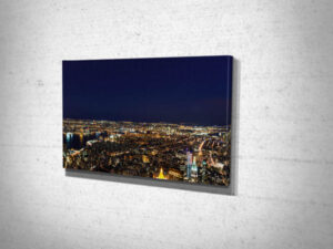 City lights of New York at night Canvas Print City lights of New York at night Canvas Print