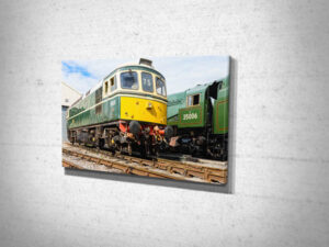 Class 33 and 35006 Canvas Wall Art Print Class 33 and 35006 Canvas Wall Art Print