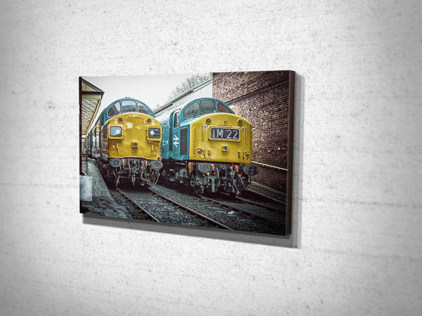 Class 37 and Class 40 Canvas Print Class 37 and Class 40 Canvas Print