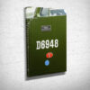 Class 37 D6948 Cabside Canvas Print Class 37 D6948 Cabside Canvas Print
