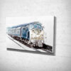 Class 40 in the Snow Canvas Art Print Class 40 in the Snow Canvas Art Print