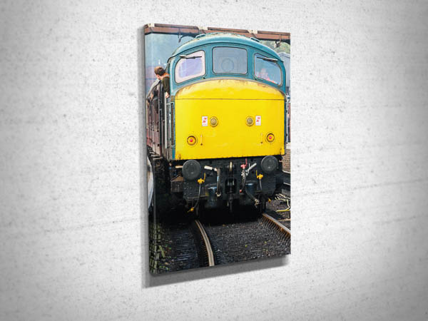 Class 45 45041 Front Canvas Print Class 45 45041 Front Canvas Print