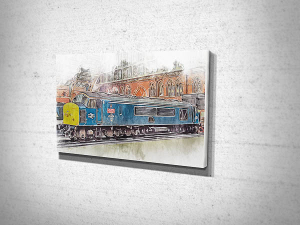 Class 45 Loco 45104 Canvas Print Class 45 Loco 45104 Canvas Print