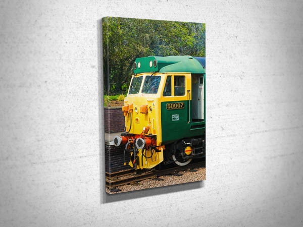 Class 50 50007 Cab Canvas Print Class 50 50007 Cab Canvas Print
