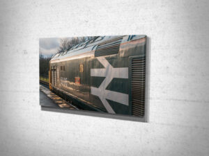 Class 50 50015 in Evening Light Canvas Print Class 50 50015 in Evening Light Canvas Print