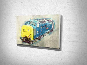Class 55 55002 Digital Art Canvas Print Class 55 55002 Digital Art Canvas Print