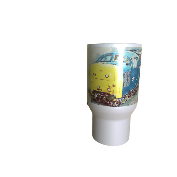 Class 55 55002 Digital Art Travel Mug Class 55 55002 Digital Art Travel Mug