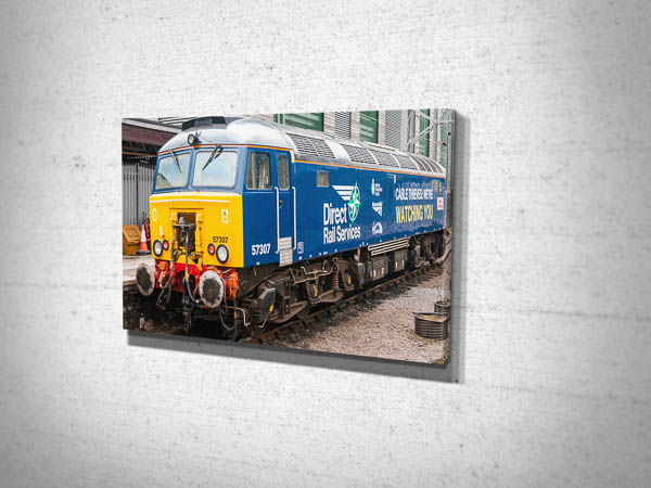 Class 57 57307 Canvas Print Class 57 57307 Canvas Print