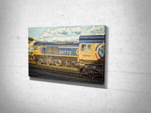 Class 66 66772 Canvas Print Class 66 66772 Canvas Print