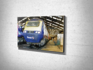 Digital Painting of First Great Western Class 43 HST Canvas Print Digital Painting of First Great Western Class 43 HST Canvas Print