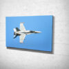 Finnish F18 in Topside Pass Canvas Art Picture Finnish F18 in Topside Pass Canvas Art Picture