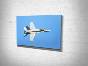 Finnish F18 in Topside Pass Canvas Art Picture Finnish F18 in Topside Pass Canvas Art Picture