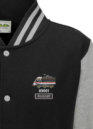 IC Swallow class 89 black heather Varsity Jacket