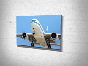 Kuwait Airways Boeing 777 Landing Canvas Print Kuwait Airways Boeing 777 Landing Canvas Print