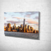 New York Cityscape Sunset Canvas Print New York Cityscape Sunset Canvas Print