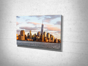 New York Cityscape Sunset Canvas Print New York Cityscape Sunset Canvas Print
