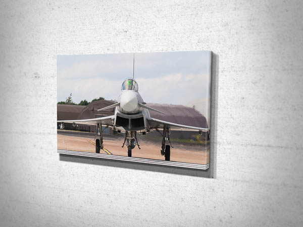 RAF Typhoon Front View Canvas Print RAF Typhoon Front View Canvas Print