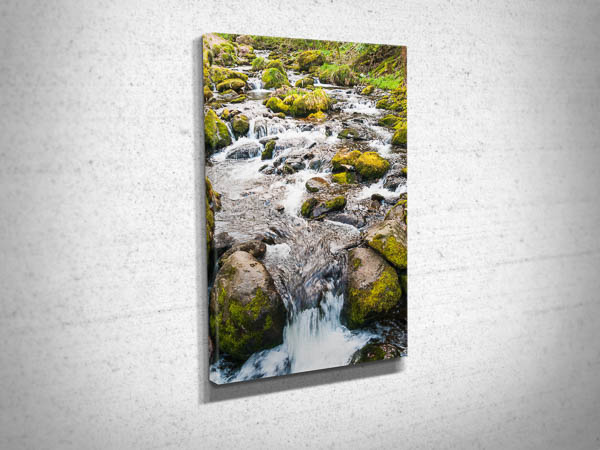 Rocky Stream in Snowdonia Canvas Print Rocky Stream in Snowdonia Canvas Print