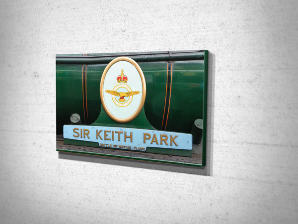 Sir Keith Park Nameplate Canvas Print Sir Keith Park Nameplate Canvas Print