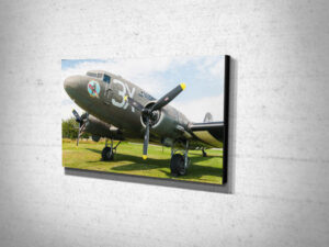 USAAF C47 Skytrain Drag em Oot Canvas Print USAAF C47 Skytrain Drag em Oot Canvas Print