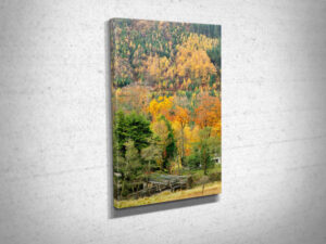 Wooden Bridge in Glen Nevis Canvas Art Print Wooden Bridge in Glen Nevis Canvas Art Print