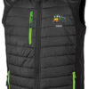 D8059 Black Green Body Warmer D8059 Black Green Body Warmer
