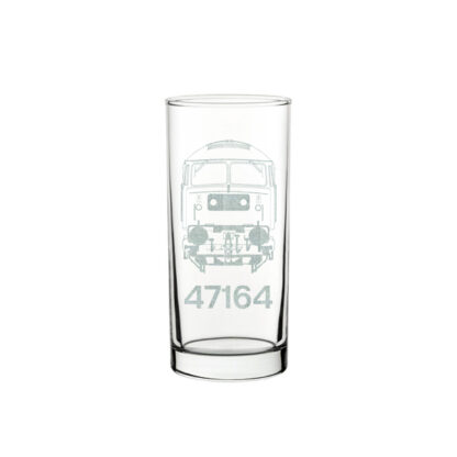 Loco Cab Number and Nameplate Laser Etched Beer Glasses - Image 2