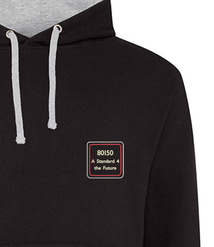 80150 Black heather Hoodie 80150 Black heather Hoodie