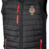 Class 20 Lion and Wheel Black red Body Warmer Class 20 Lion and Wheel Black red Body Warmer