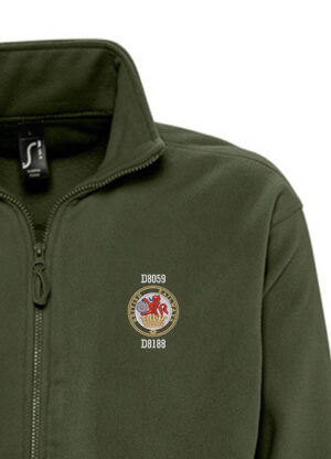 Class 20 Lion and Wheel mil green Fleece Class 20 Lion and Wheel mil green Fleece