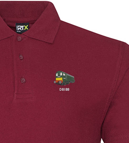 D8188 Burgundy polo D8188 Burgundy polo