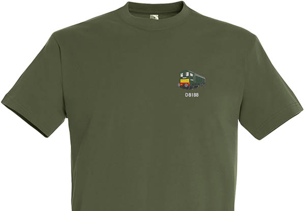 D8188 Mil Green T-Shirt D8188 Mil Green T-Shirt