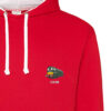 D8188 Red White Hoodie D8188 Red White Hoodie