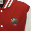 D8188 Red White Varsity Jacket D8188 Red White Varsity Jacket