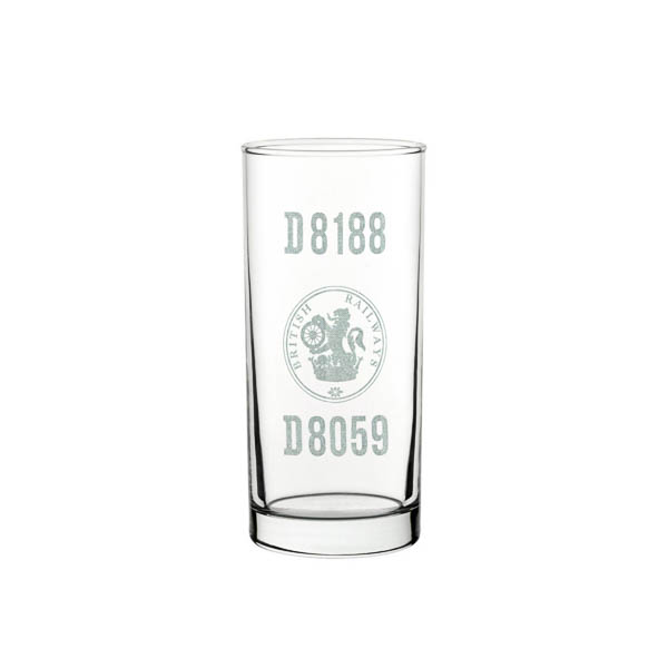 Lion and Wheel numbers pint mug