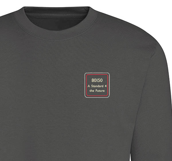 80150 Steel Grey Sweatshirt 80150 Steel Grey Sweatshirt
