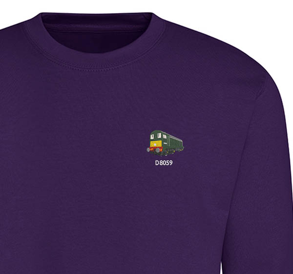D8059 Purple Sweatshirt D8059 Purple Sweatshirt