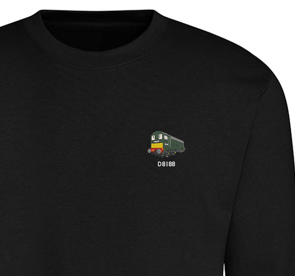 D8188 Black Sweatshirt D8188 Black Sweatshirt