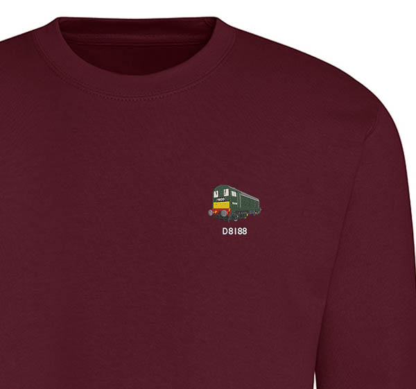 D8188 Burgundy Sweatshirt D8188 Burgundy Sweatshirt